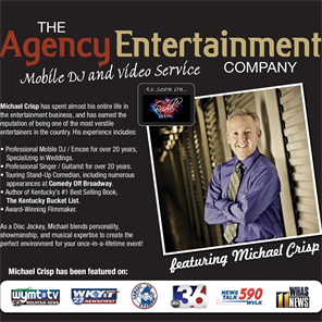 Dayton Live Music, Dayton Wedding DJ, Dayton Wedding Bands, Agency Entertainment DJs & Video